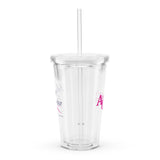 AU x Gloria Gemma Foundation Clear Plastic Tumbler