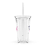 AU x Gloria Gemma Foundation Clear Plastic Tumbler