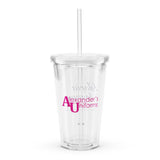 AU x Gloria Gemma Foundation Clear Plastic Tumbler