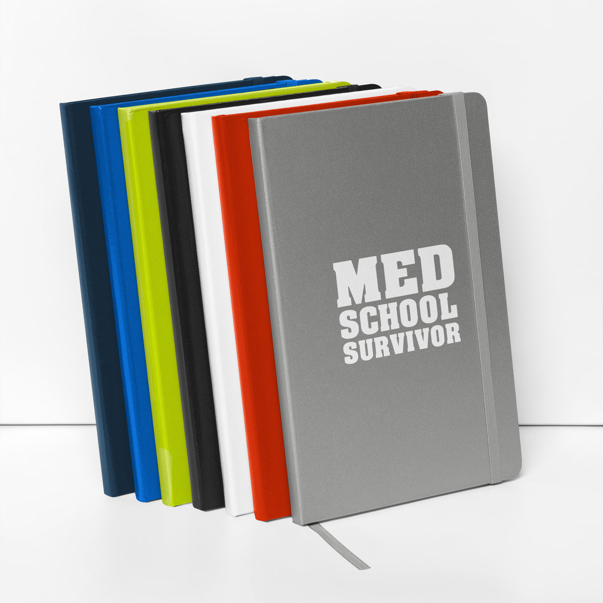 "Med School Survivor" Hardcover Bound Notebook