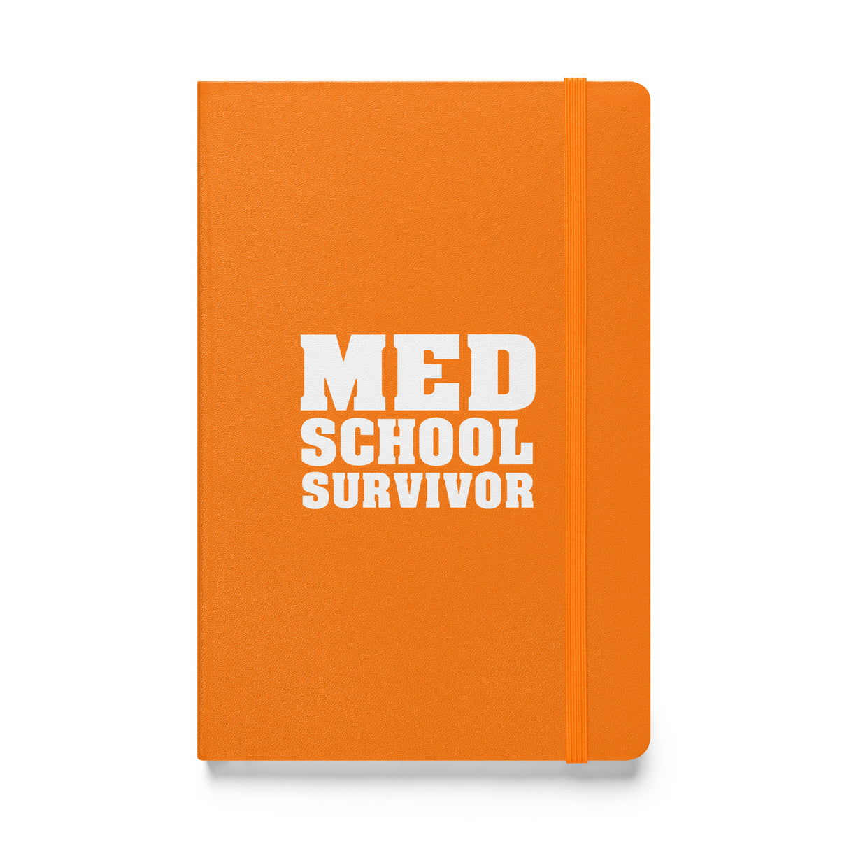 "Med School Survivor" Hardcover Bound Notebook