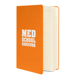 "Med School Survivor" Hardcover Bound Notebook