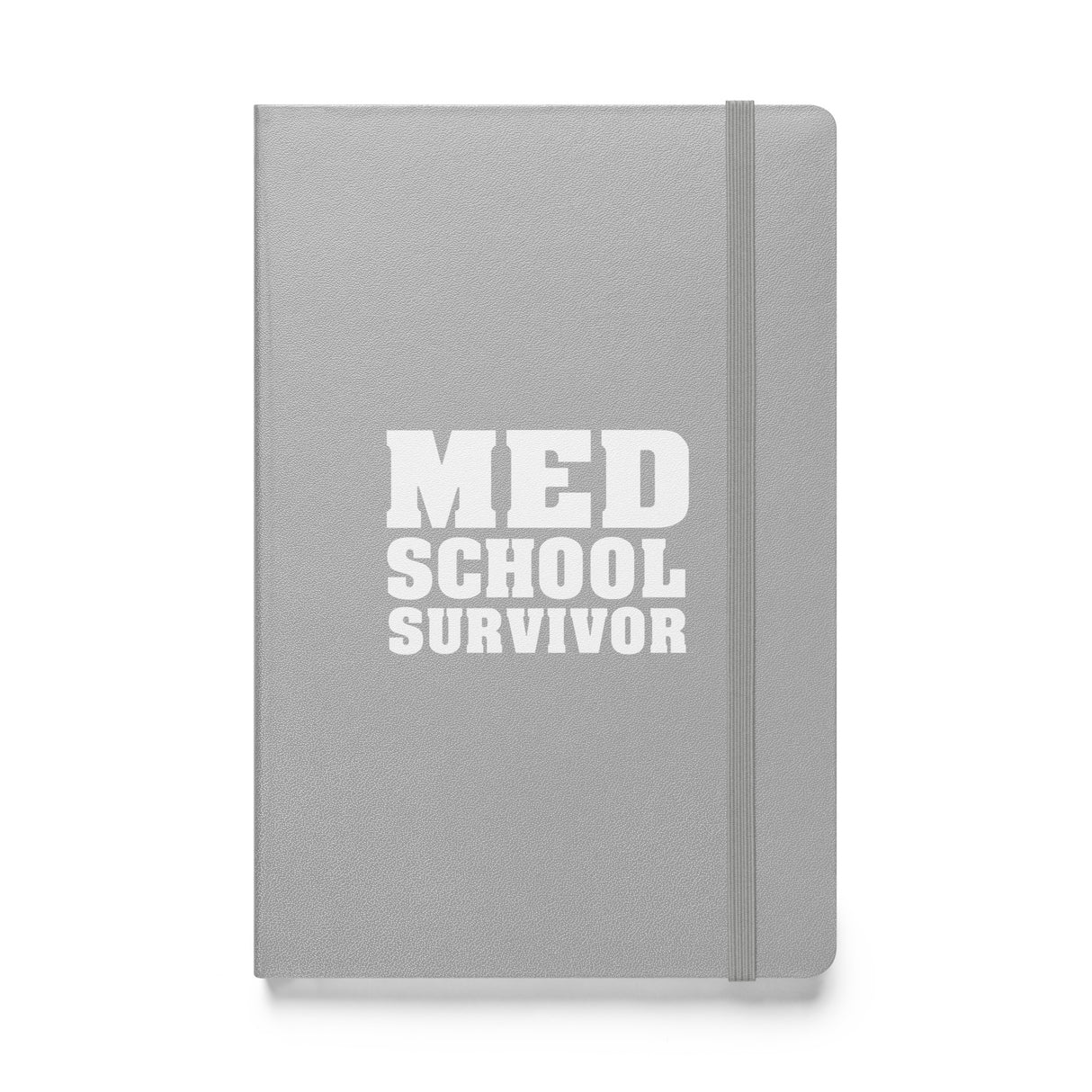 "Med School Survivor" Hardcover Bound Notebook