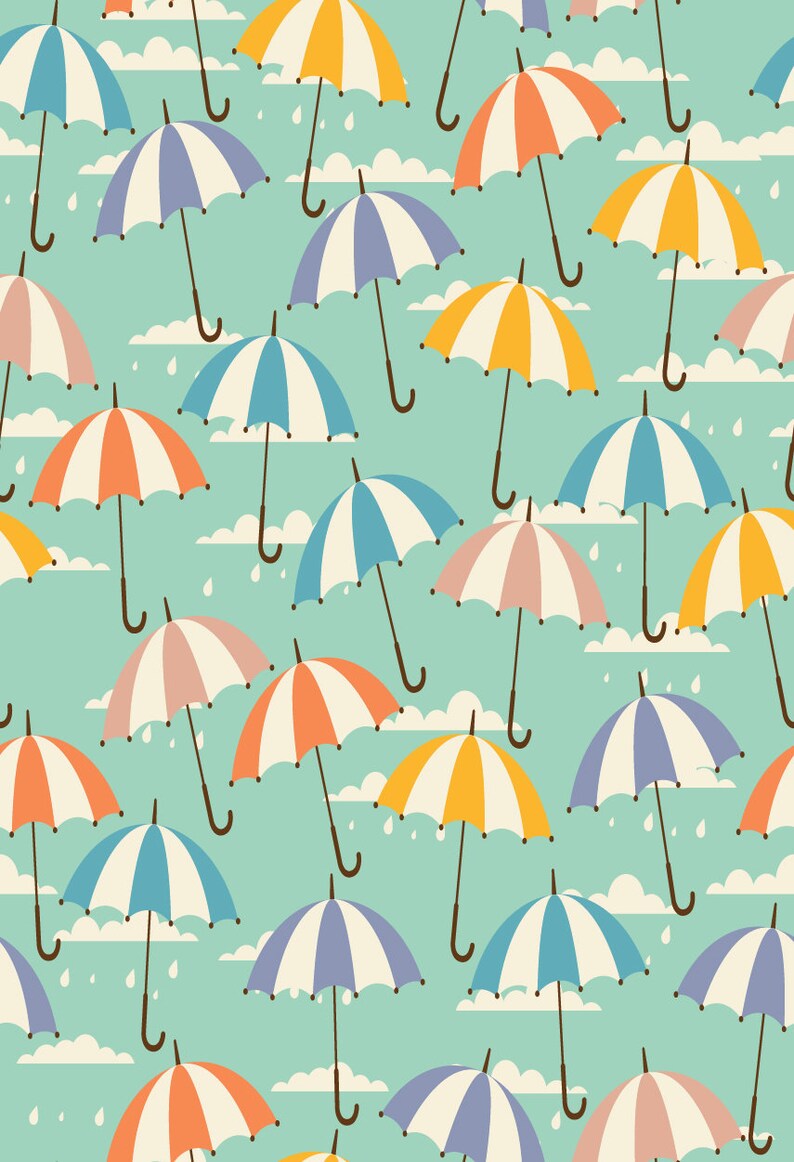 Cutieful Striped Umbrellas Print Sheer Knee High Compression Socks 8-15 mmHg