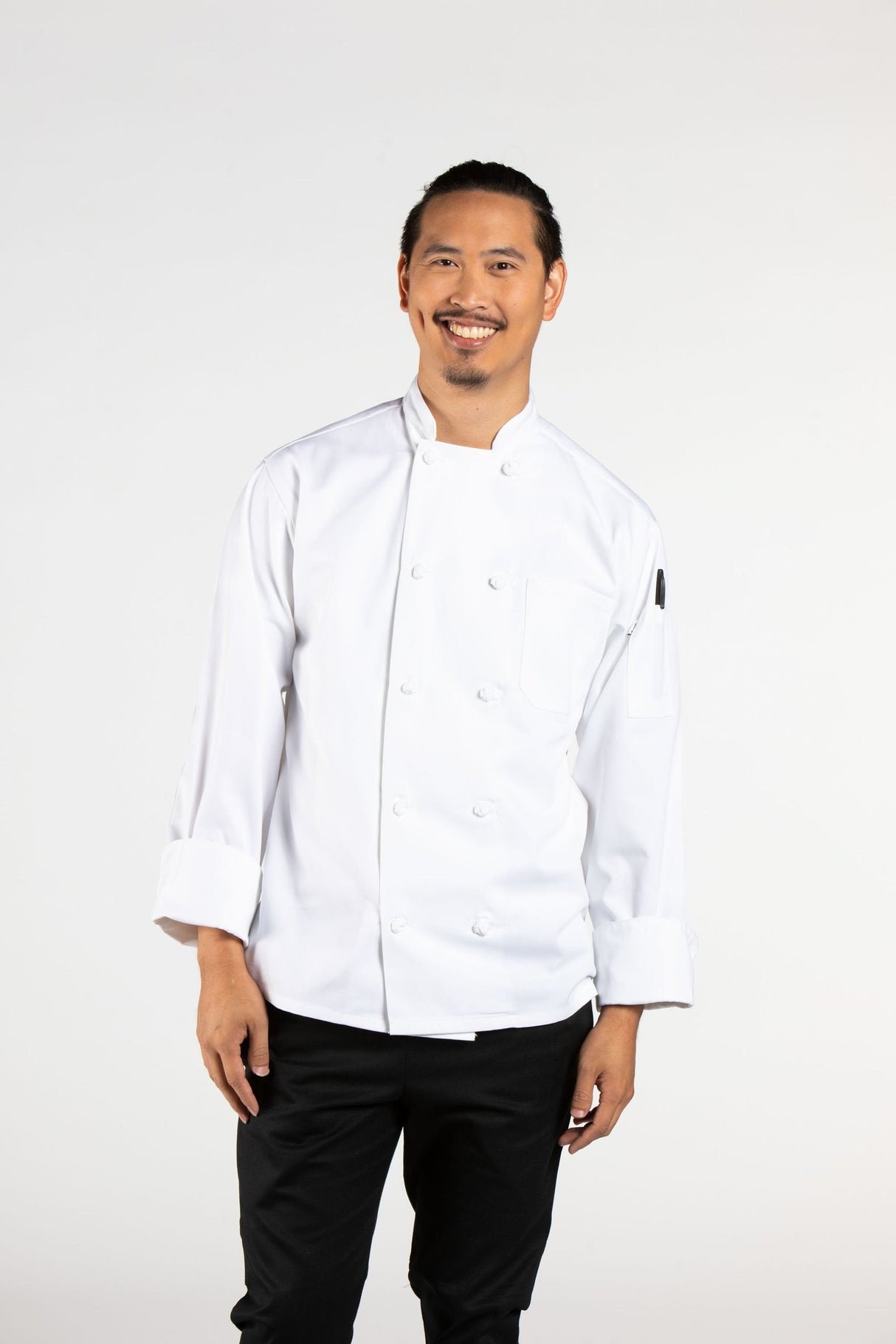 Uncommon Chef Classic Knot Chef Coat