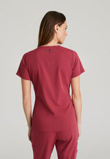 Grey's Anatomy™ Spandex Stretch Women's Emma 4-Pocket V-Neck Scrub Top