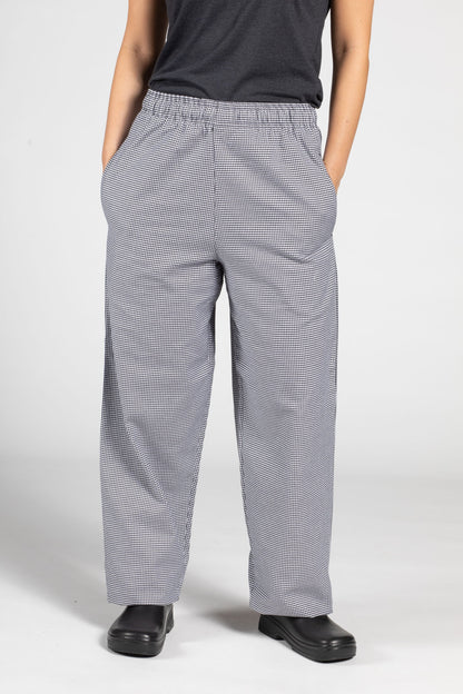 Uncommon Chef Elastic Waist Cotton Classic Chef Pant