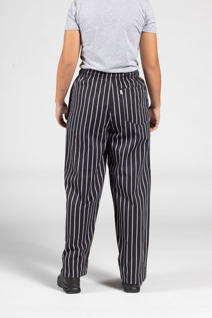 Uncommon Chef Elastic Waist Cotton Classic Chef Pant