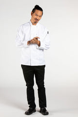 Uncommon Chef Classic Knot Chef Coat