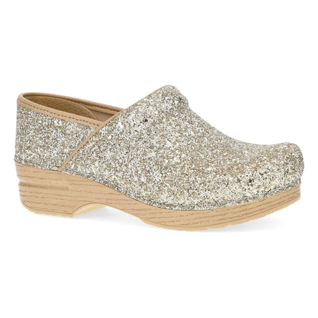 Dansko Professional Champagne Glitter Clog