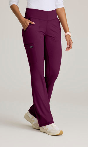 Grey's Anatomy™ Knit Stretch Women's Swift High-Rise V-Front Tall Pant
