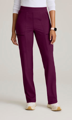 Grey's Anatomy™ Knit Stretch Women's High-Rise Flat Front Momentum Tall Pant