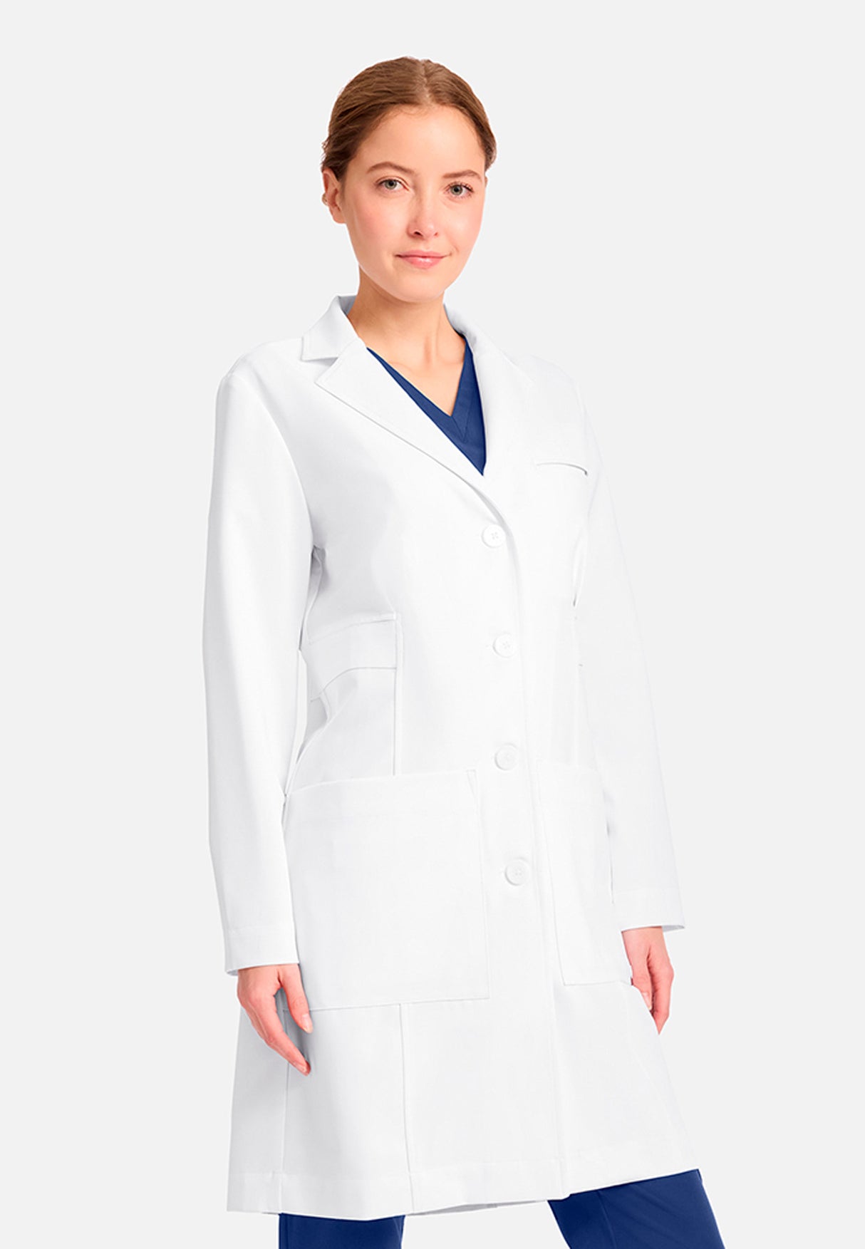Medelita Women's Stella Princess Panel Darted 36½" Lab Coat