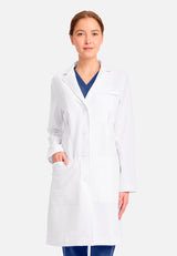Medelita Women's Stella Princess Panel Darted 36½" Lab Coat