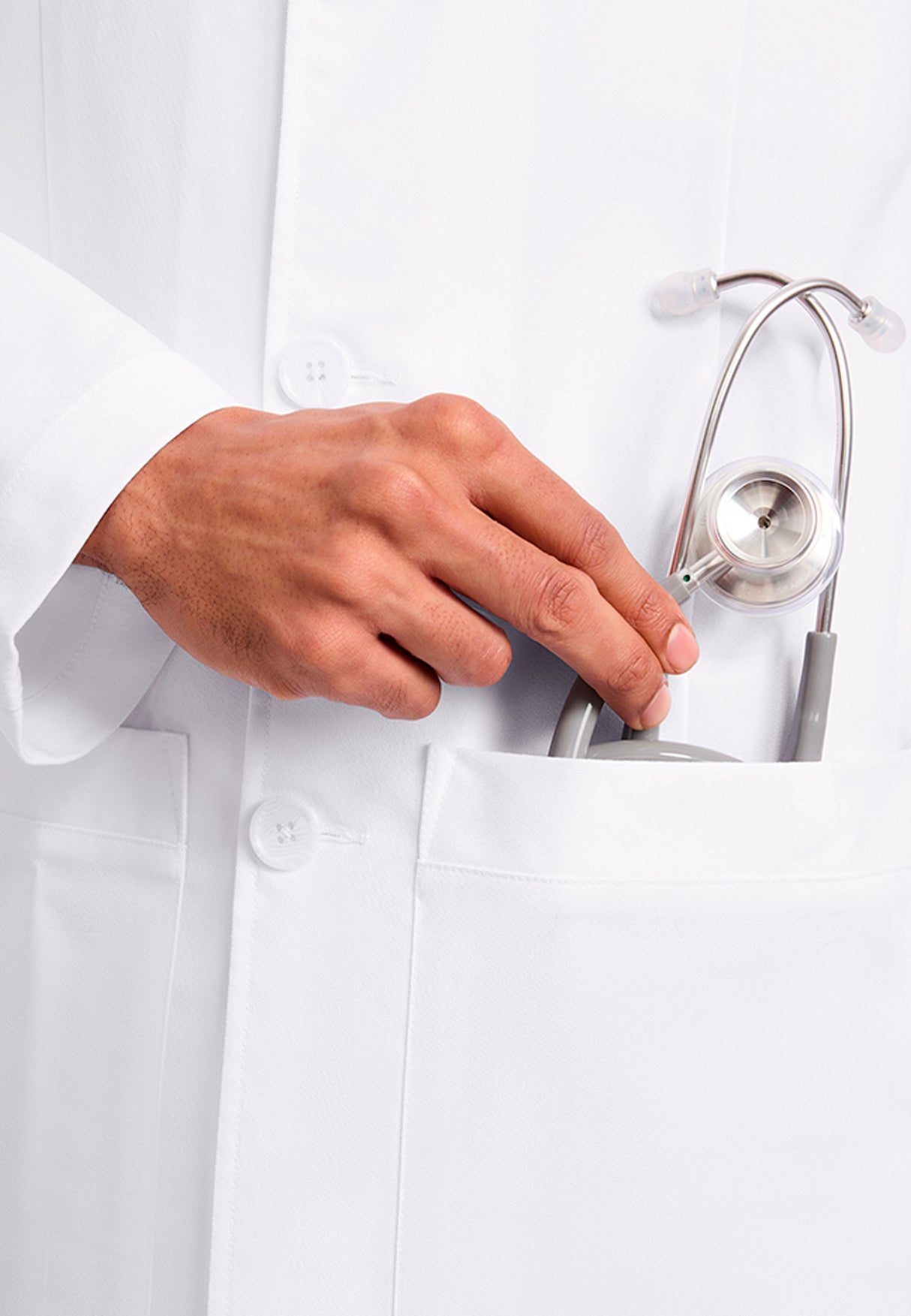 Medelita Men's Luca Patch Pocket 37½" Lab Coat