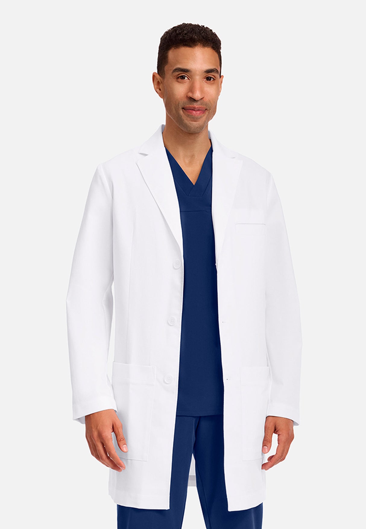 Medelita Men's Luca Patch Pocket 37½" Lab Coat
