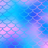 Cutieful Mermaid Scales Print Sheer Knee High Compression Socks 8-15 mmHg