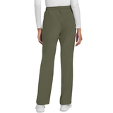 Cherokee Workwear Originals Ultra Women's Mid Rise Drawstring Trouser Cargo Pant