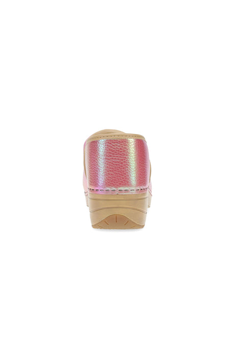 Dansko XP 2.0 Women's Pink Iridescent Leather Clog