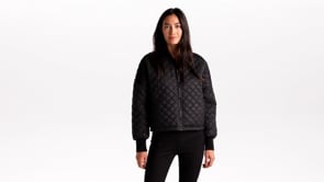 Mercer+Mettle® Women’s Boxy Quilted Bomber Jacket
