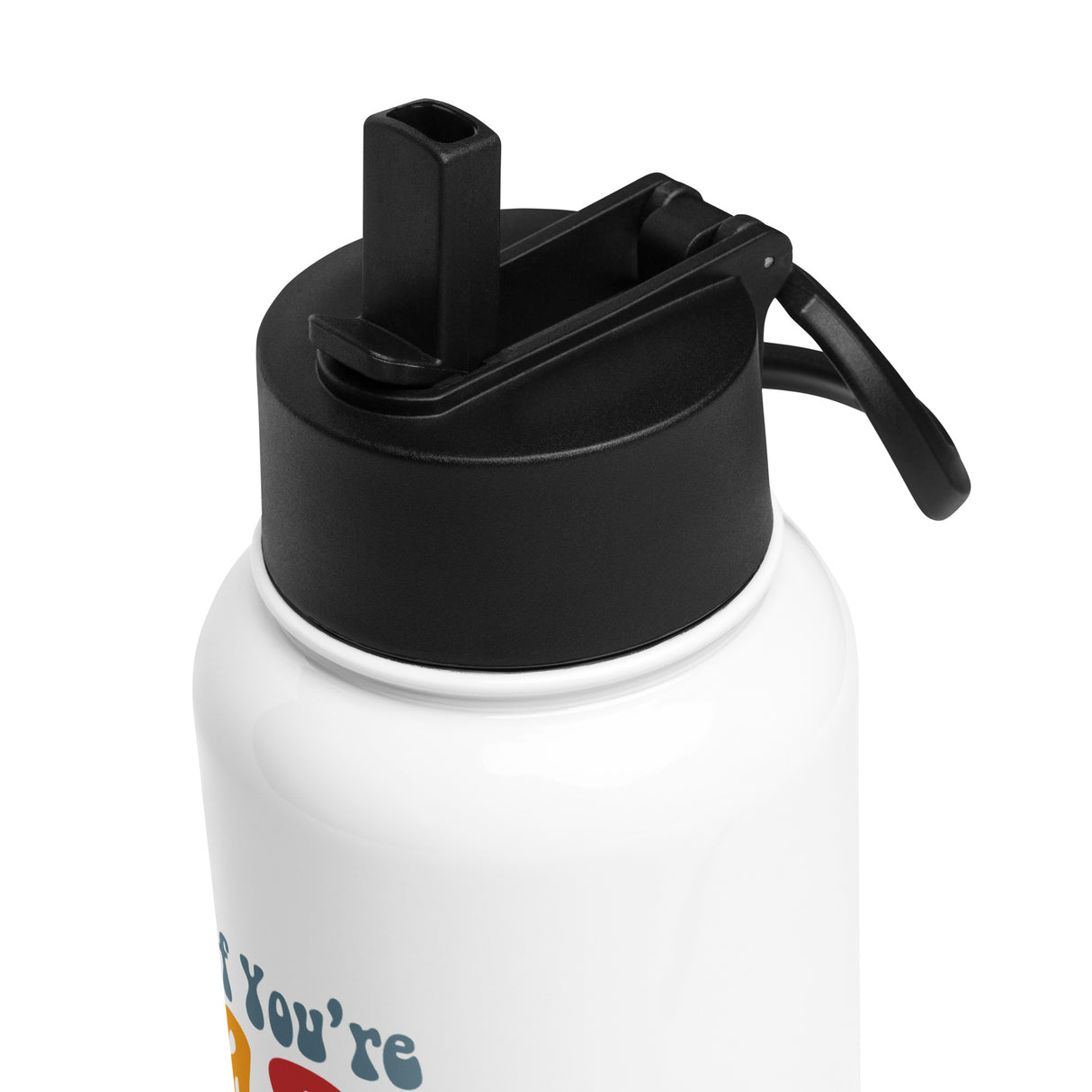 "It's Your Meds" Stainless Steel Water Bottle with Straw Lid