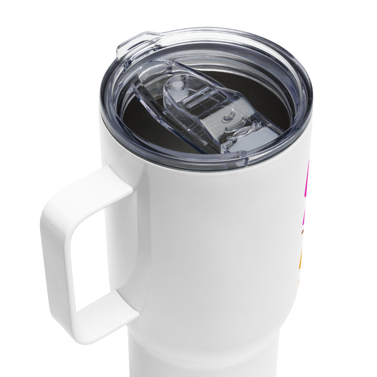 "Half Nurse, Half Coffee" 25oz Travel Mug