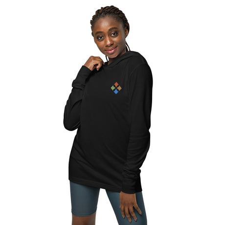 Elements Select Unisex Hooded Long Sleeve Tee