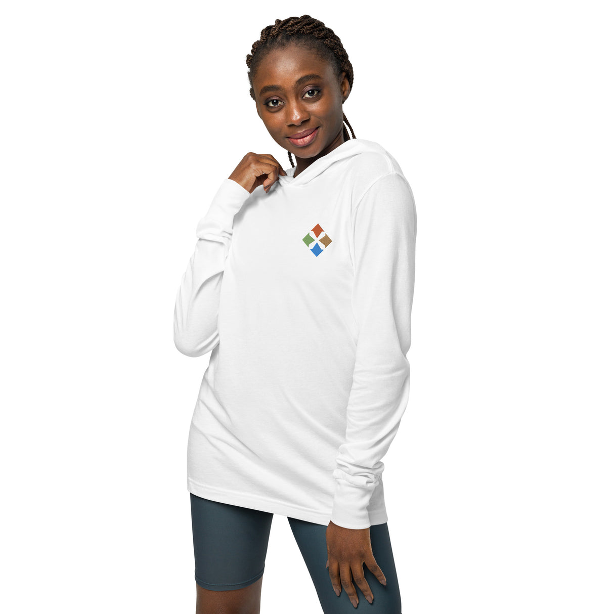 Elements Select Unisex Hooded Long Sleeve Tee