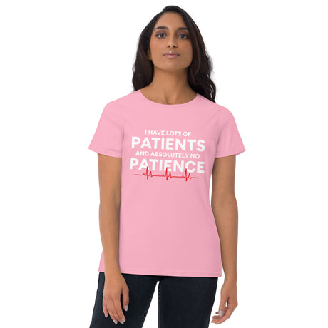 "No Patience" Women's Short Sleeve T-Shirt