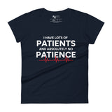 "No Patience" Women's Short Sleeve T-Shirt